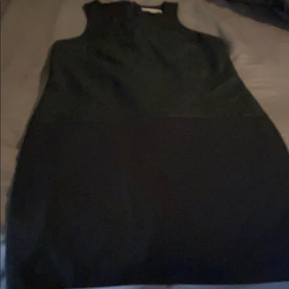 Banana Republic sleeveless black dress